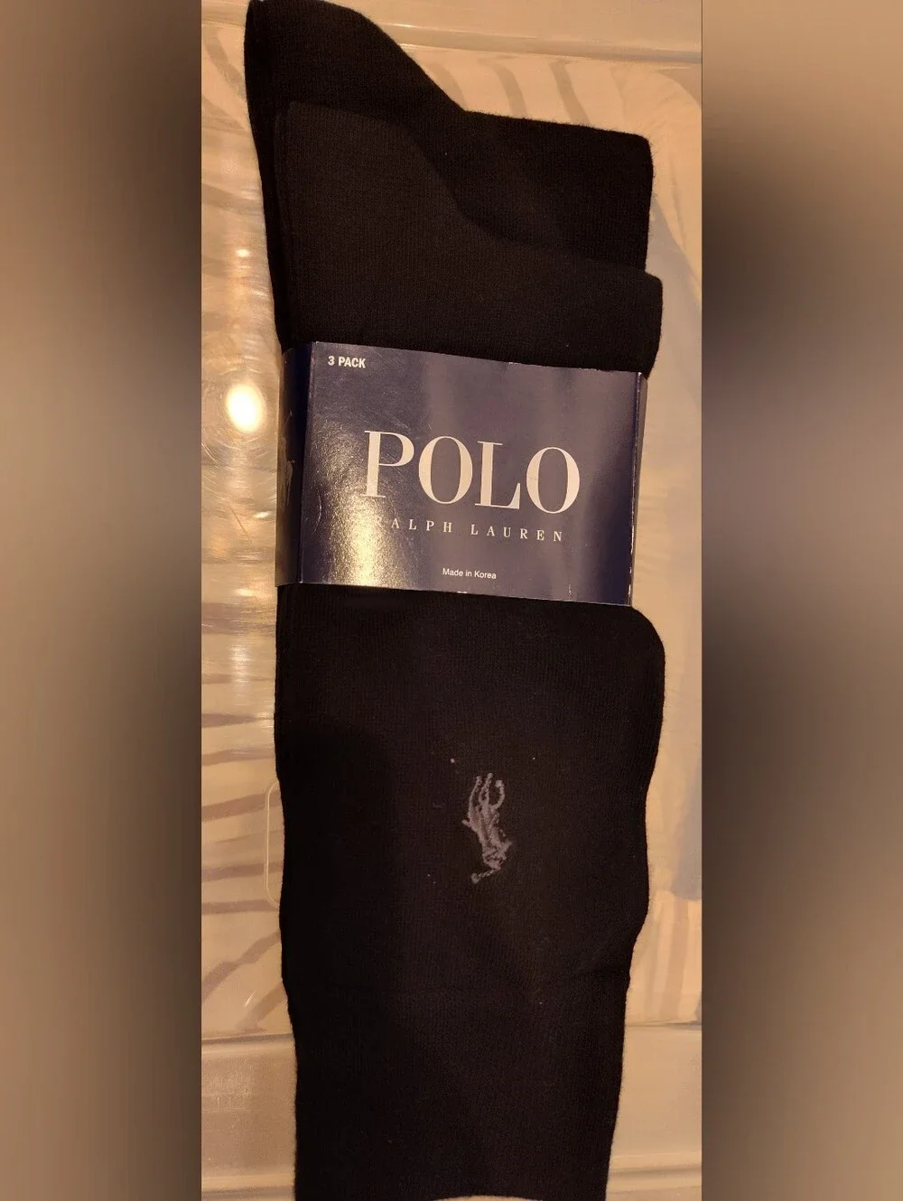 Polo by Ralph Lauren, Stafford & MAX GREY Dress Socks with Embroidered Pony